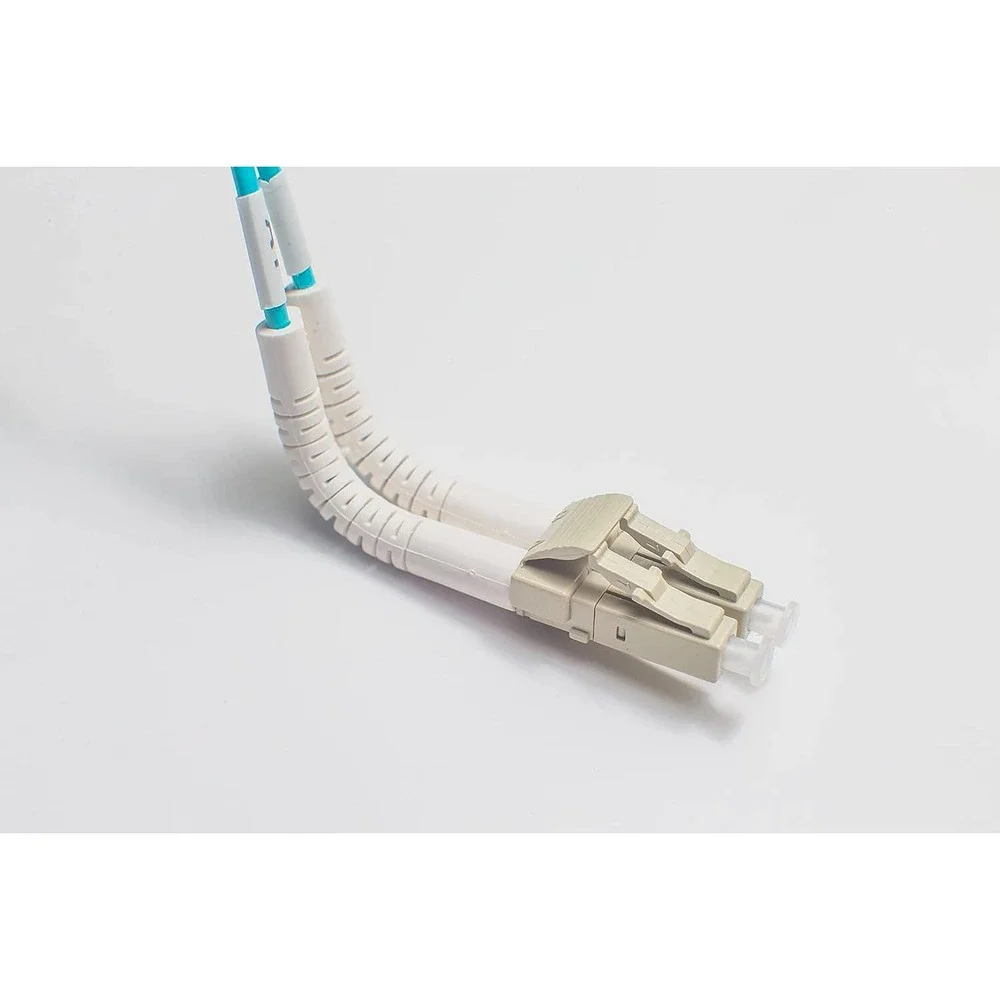 FiberCablesDirect - 2M OM4 LC LC Fiber Patch Cable (6.56ft)